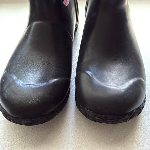 Bogs North Hampton Black Youth Rain Boots - Picture 6 of 7